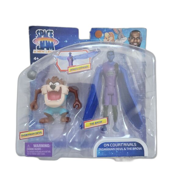 SPACE JAM: A New Legacy - Brand New On Court Rivals - Tasmanian Devil & The Brow - Picture 1 of 3